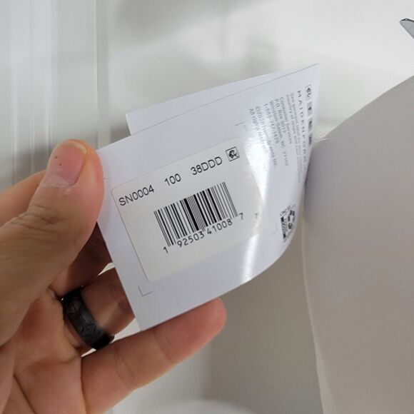 Maidenform Bra 38DDD White Sweet Nothings Convertible Multiway Straps Bra New - Picture 4 of 5